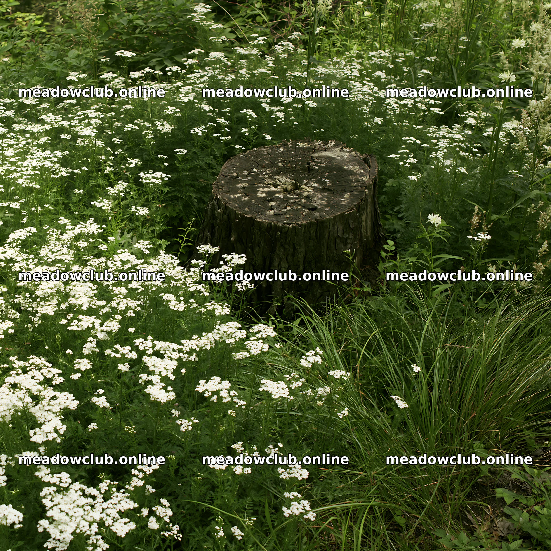Fukushima native meadow with weathered stump captures nature scene – meadow photos 7938x7938