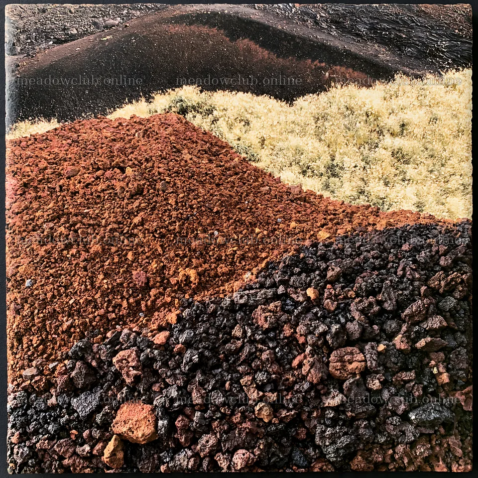 Kagoshima volcanic meadow with pumice foreground – meadow photos 7938x7938
