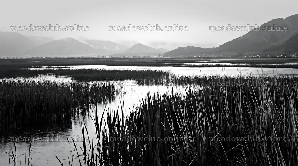 Shiga wetland meadow climate adaptation reeds in a natural setting – meadow photos 10608x5938
